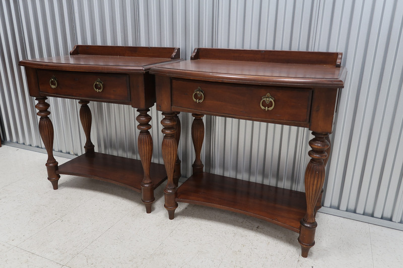 Pair Harden Segamore Collection Maple Night Tables With Gallery gallery