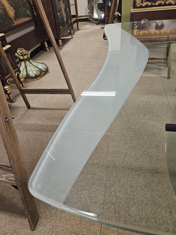 Designer Vintage Glass Table gallery