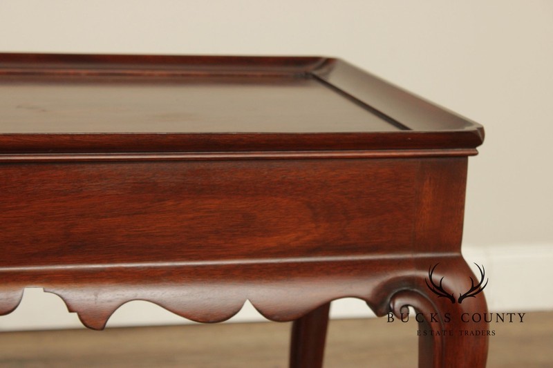 Henkel Harris Queen Anne Style Mahogany Tea Table gallery