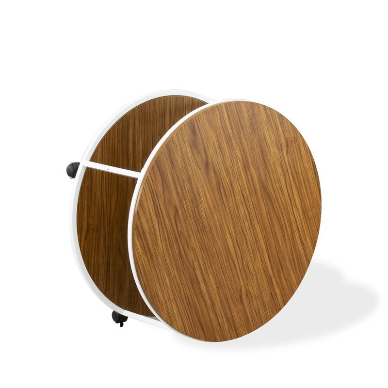 Harley Round Coffee Table for Living Room, Mid Century Modern Coffee Table... gallery
