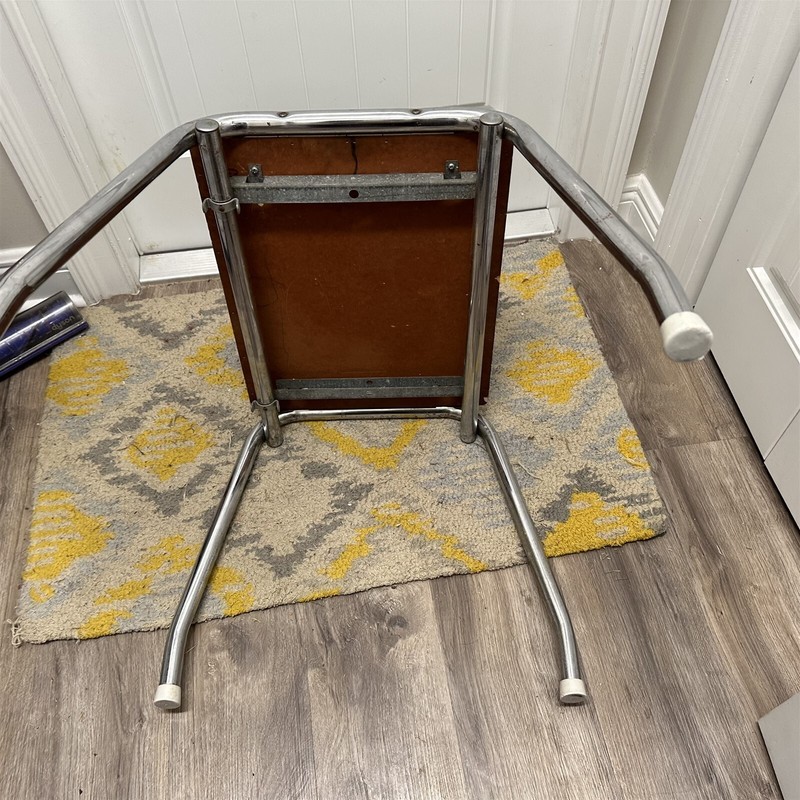 Mid Century Chrome Formica Table Child Table End Table Stroll o Chair Part gallery