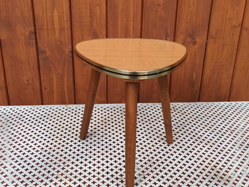 Flower Bench 50s Vintage Flower Table Rockabilly Retro Flower Stand Stool 50s