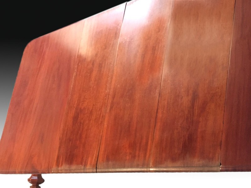 Mahogany and Metal Extensible Dining Table. England, 19th Century gallery