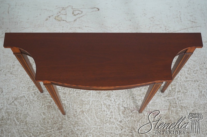 L73241: COUNCILL CRAFTSMEN Inlaid Mahogany Console Table gallery