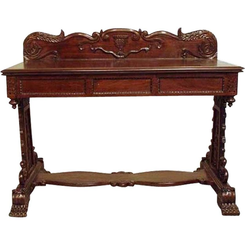 Antique Anglo Indian William IV Rosewood Console Table 19th century