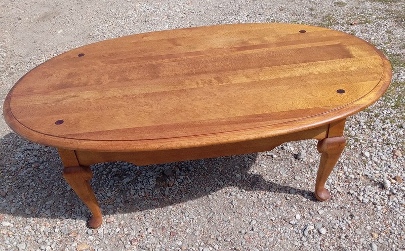 Mid Century Ethan Allen Maple Coffee Table (EA94) gallery