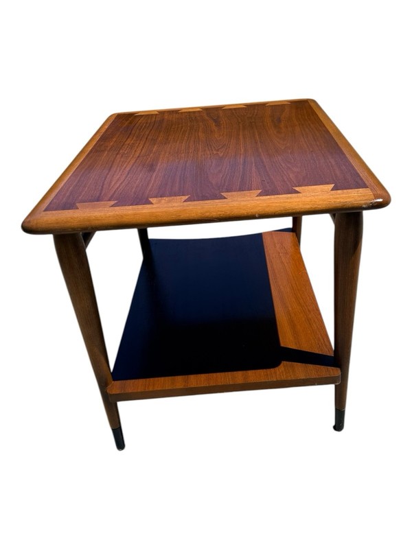 Mid-Century Modern Danish Lane Acclaim Side Table With Classic Dovetail Detail gallery