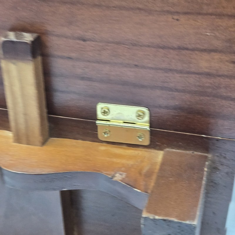 VTG Drop Leaf Table Salesman Sample Dollhouse Furniture Wood Works No Legs 14×8 gallery