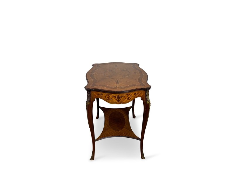 Satinwood French Inlay Side Table gallery