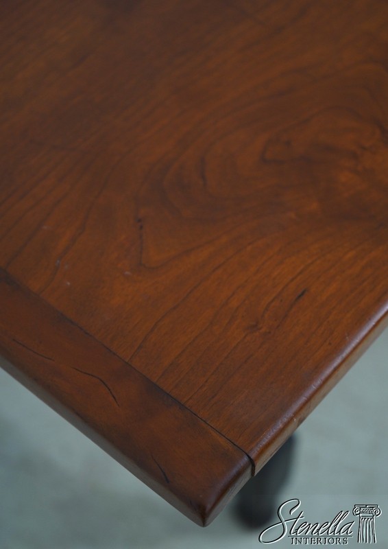 L65081: ELDRED WHEELER Cherry Top Dining Room Farm Table gallery