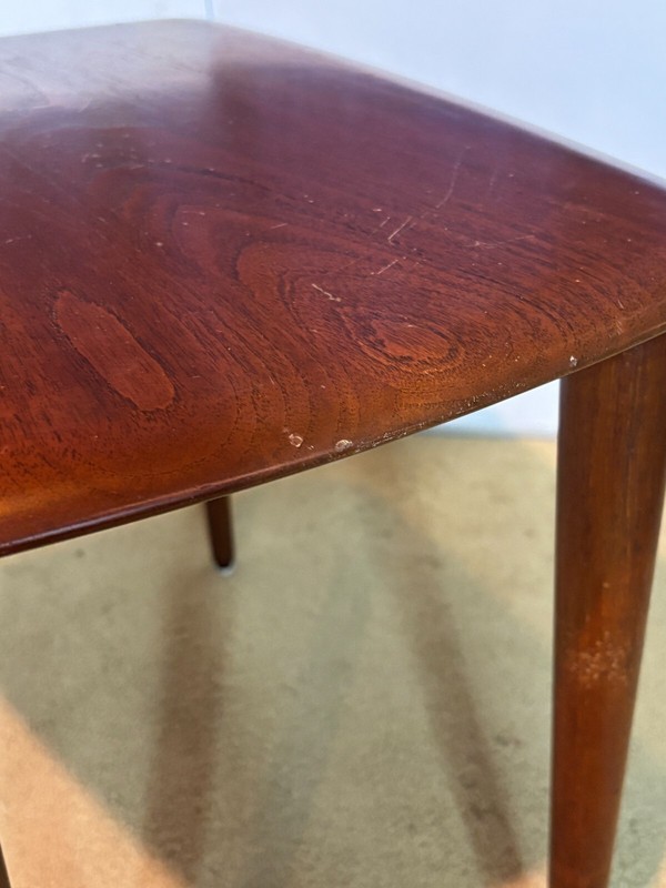 Vintage MCM 50s Side Table Peter Hvidt Orla Mölgaard-Nielsen France Daverkosen gallery
