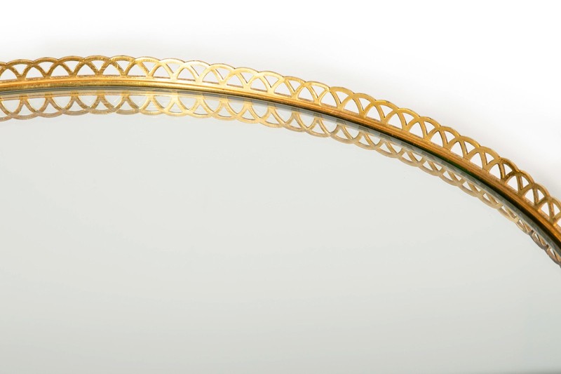French Gilt Bronze Gueridon Side Table, manner of Maison Jansen ca. 1930s gallery