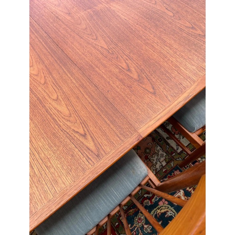 Rare Sibast Danish Dining Room Table and 8 Chairs [VINTAGE] gallery