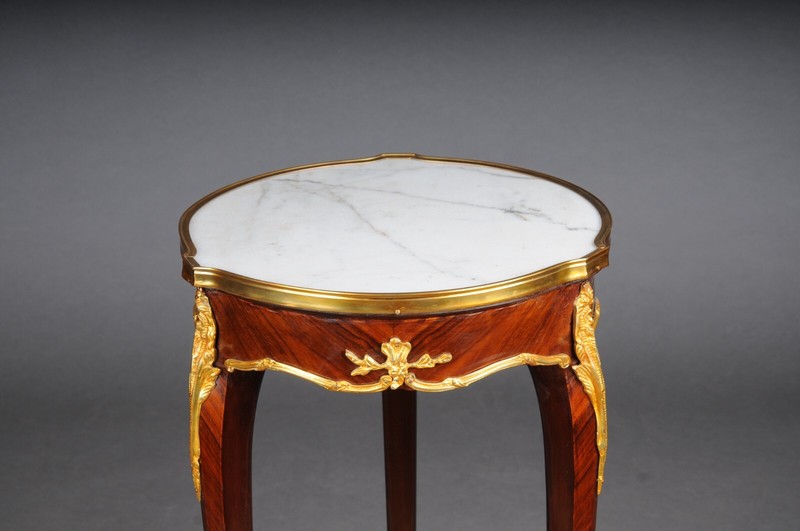 French Salon Side Table Beech 20th Century In Louis XV Style By F. Linke gallery