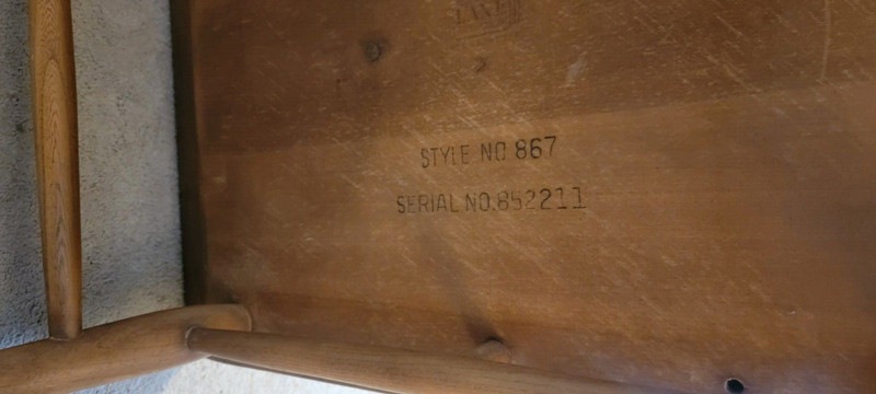 Lane Acclaim, Altavista, Mid-Century Dovetail Side Tables 1950s x2 Ser. #s same gallery