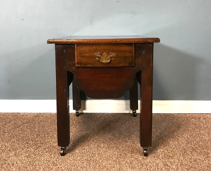 George III Period Mahogany One Drawer Stand gallery