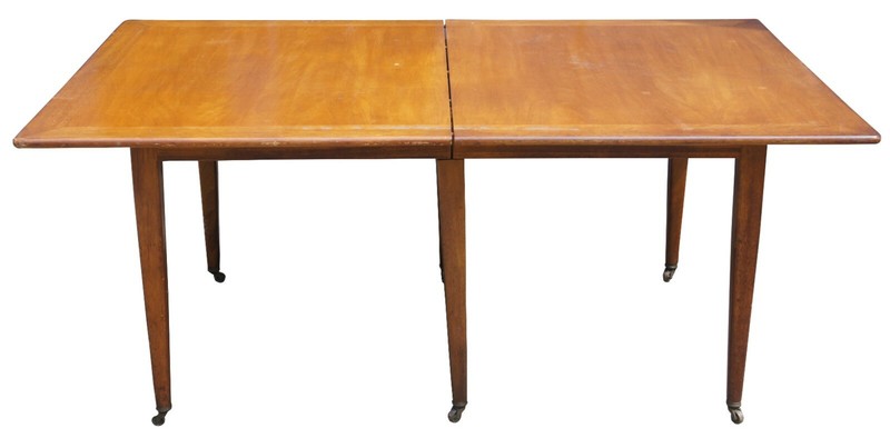 Mid Century Modern Mahogany Dining Table by Edward Wormley for Dunbar Furniture