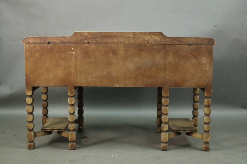 Antique 1930's Desk Early California Spanish Revival Cottage Bohemian (16809) gallery