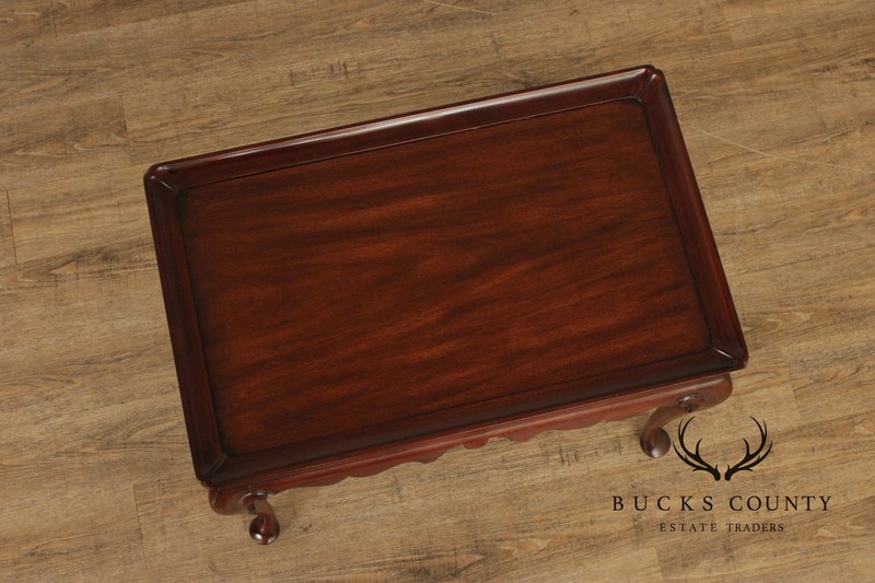 Henkel Harris Queen Anne Style Mahogany Tea Table gallery
