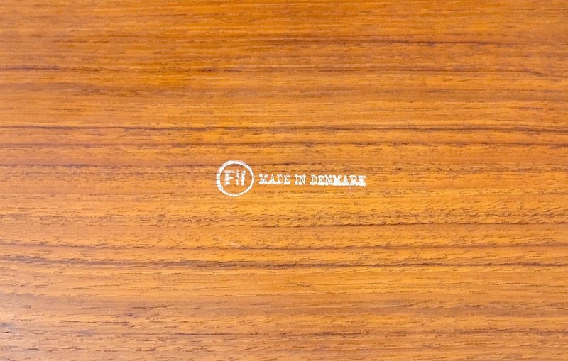 Fritz Hansen Danish Mid-Century Modern Folding Coffee Table Stand Tray Top Mint! gallery