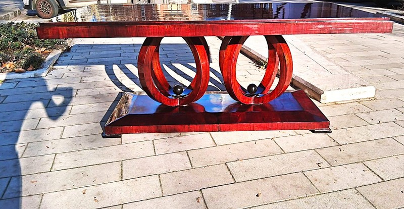 Art deco dining table for 8 persons gallery