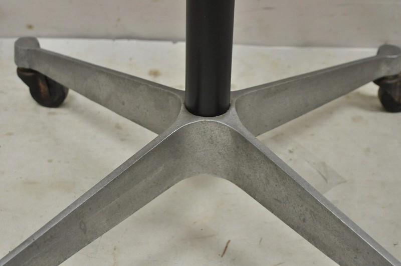 Vintage Herman Miller Eames Mid Century Modern Rolling Contract Base Side Table gallery