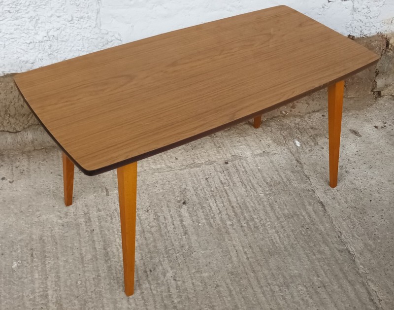 50s Vintage Kidney Table Coffee Table Rockabilly Retro 50s