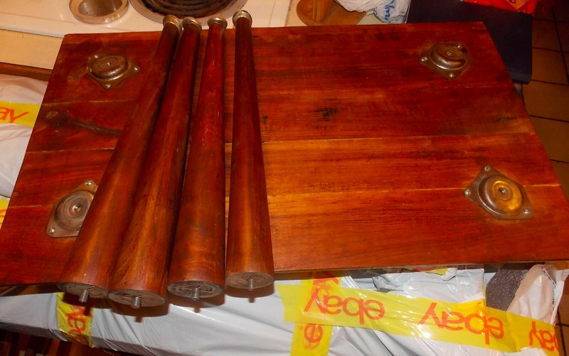 Solid Walnut Mid Century Coffee Table (CT198) gallery