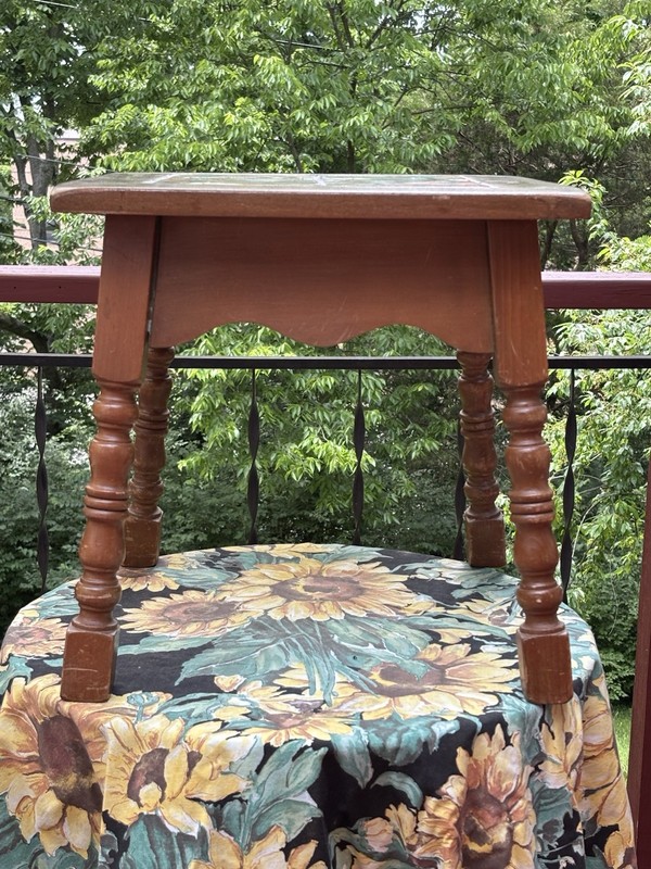 Catalina California Mission Arts & Crafts Taylor Tile Top Side Table gallery