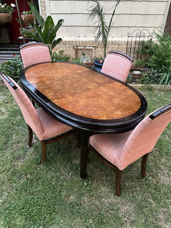 Century Furniture Chin Hua by Raymond Sabota Oval Dining Table 
