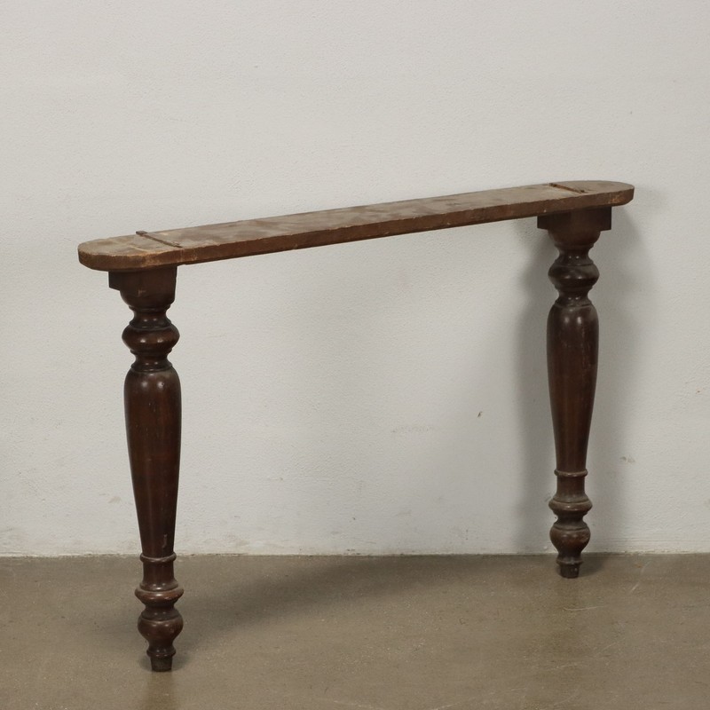 Antique Extendable Table Walnut Without Extensions '800 gallery