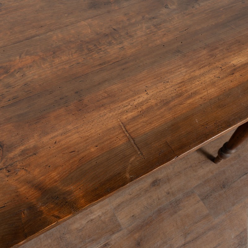 19th Century Long Pine Refectory Table from Portugal gallery