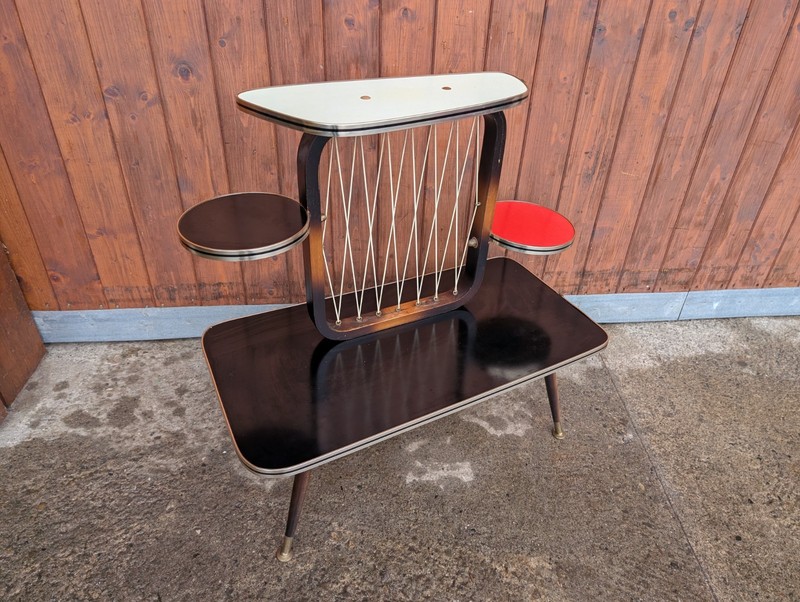 50S Flower Bench 50S Vintage Flower Table Rockabilly Flower Tier gallery