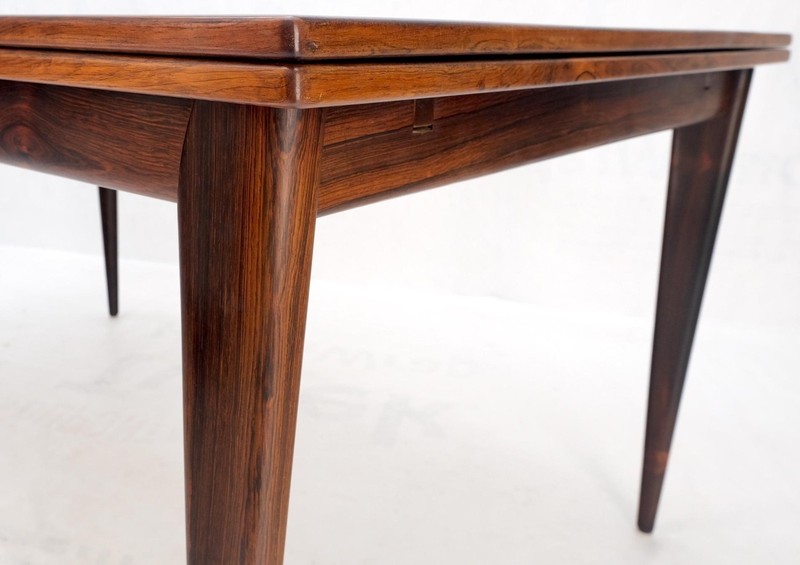 Danish Mid-Century Modern Moller Solid Rosewood Refectory Dining Table Mint! gallery