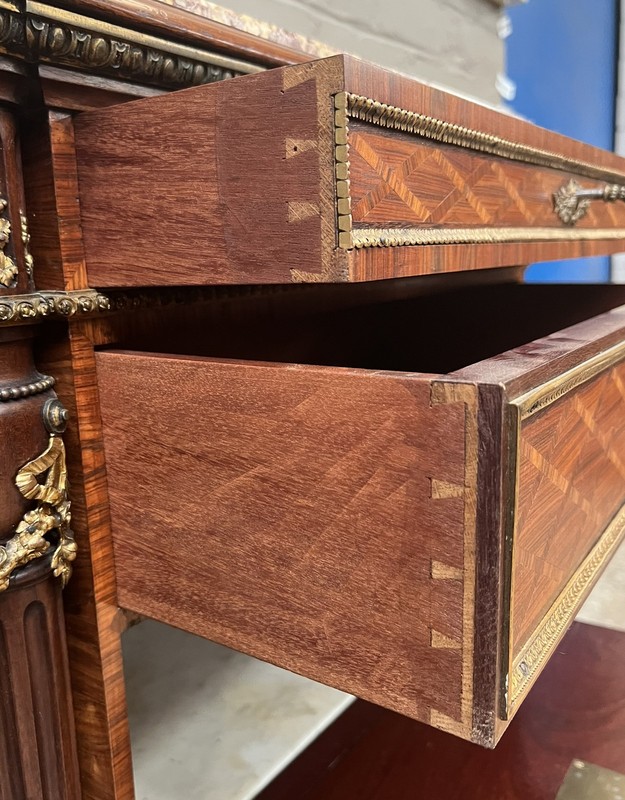 Antique French Louis XVI End Lamp Table or Chest by Grohé ARRIVES DEC 2026 gallery