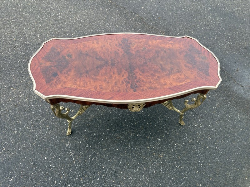 Louis XV Revival Ormulo Mounted Coffee Table gallery