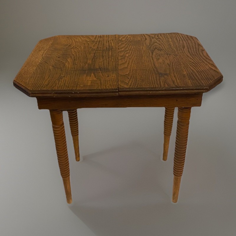 Antique American Salesman Sample Expansion Dining Table M.E. Converse & Co. 1886 gallery