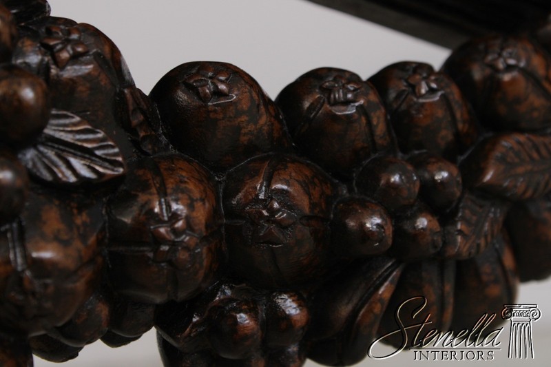 L73135: MAITLAND SMITH Mahogany Leather Top Console Table gallery