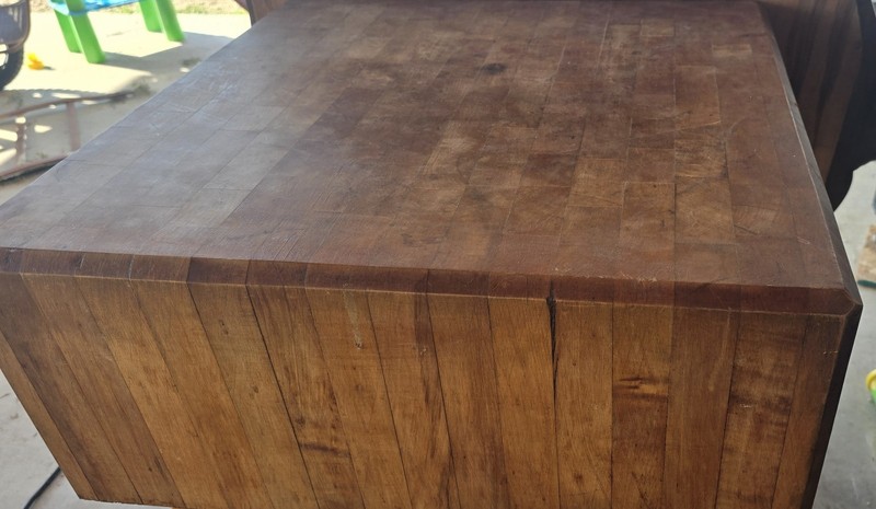 Michigan Maple Block co Petosky Vintage Block Table gallery