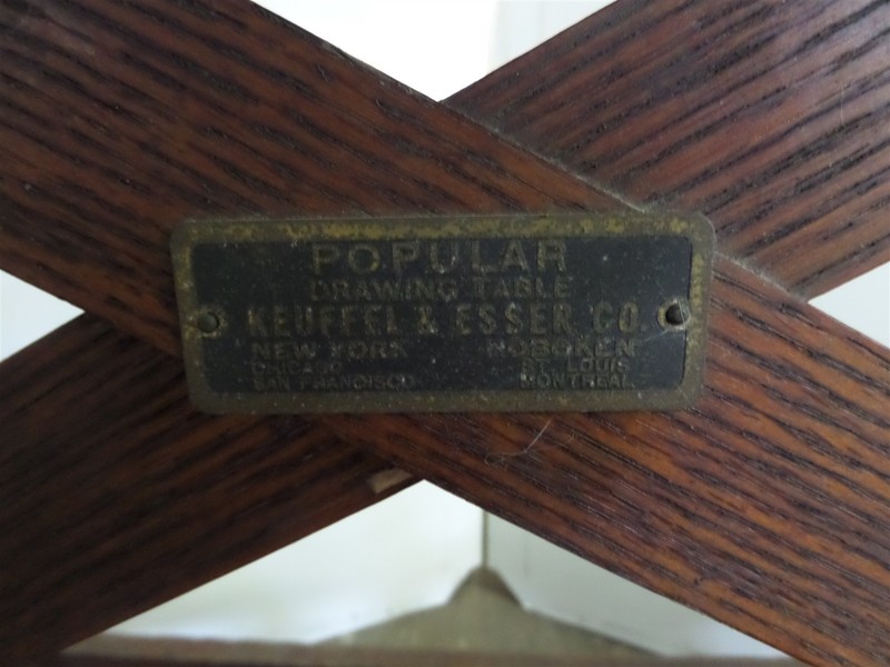 Antique Keuffel & Esser Drafting Table gallery