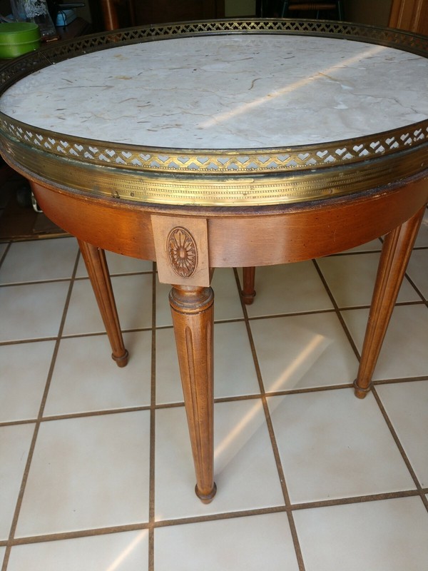 Vintage Marble Top Table gallery
