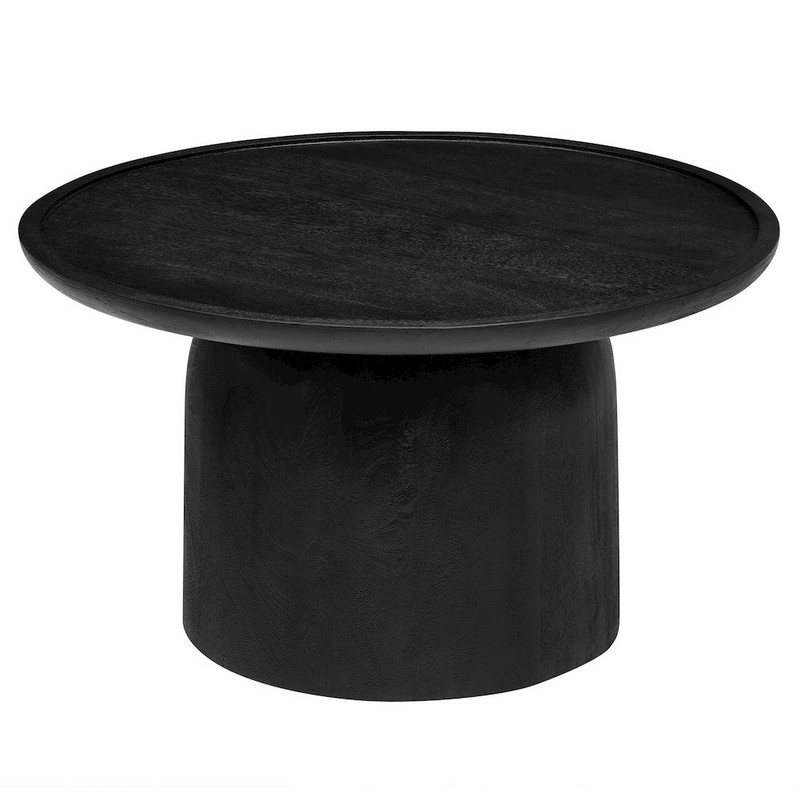 Holloway 30" Round Wood Coffee Table gallery