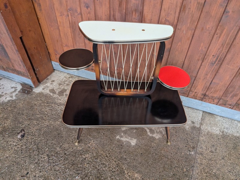 50S Flower Bench 50S Vintage Flower Table Rockabilly Flower Tier gallery