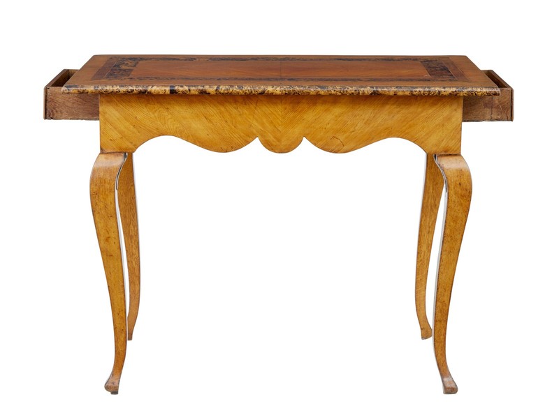 SWEDISH MID 19TH CENTURY ALDER ROOT OCCASIONAL TABLE gallery