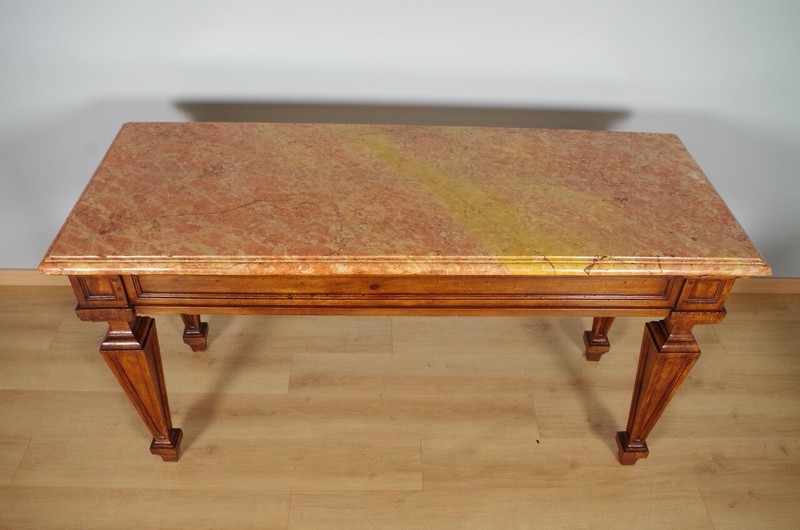 Louis XIV Game Table Console, Italy, Early 18th Century gallery