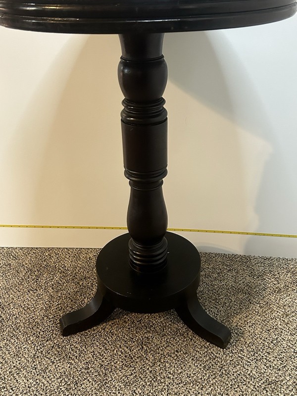 Vincent Black Pedestal Pub Table gallery