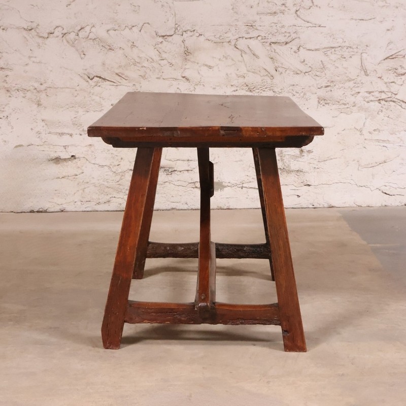 18th Century Small Spanish Walnut Table gallery