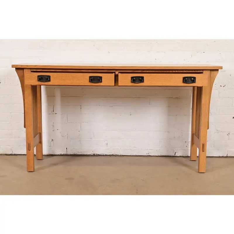 Stickley Mission Oak Arts & Crafts Buffet Server or Console Table gallery