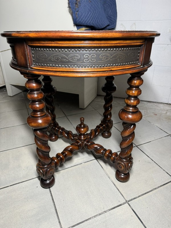 Theodore Alexander, Side Table With Twisted Legs gallery
