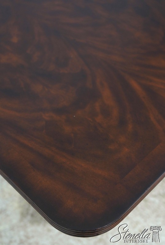 L73193: THEODORE ALEXANDER Double Pedestal Mahogany Dining Table gallery